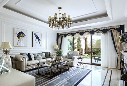 北京首城瓏璽法式風(fēng)格別墅裝修設計