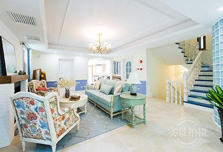 北京龍灣別墅地中海風(fēng)格別墅裝修設計